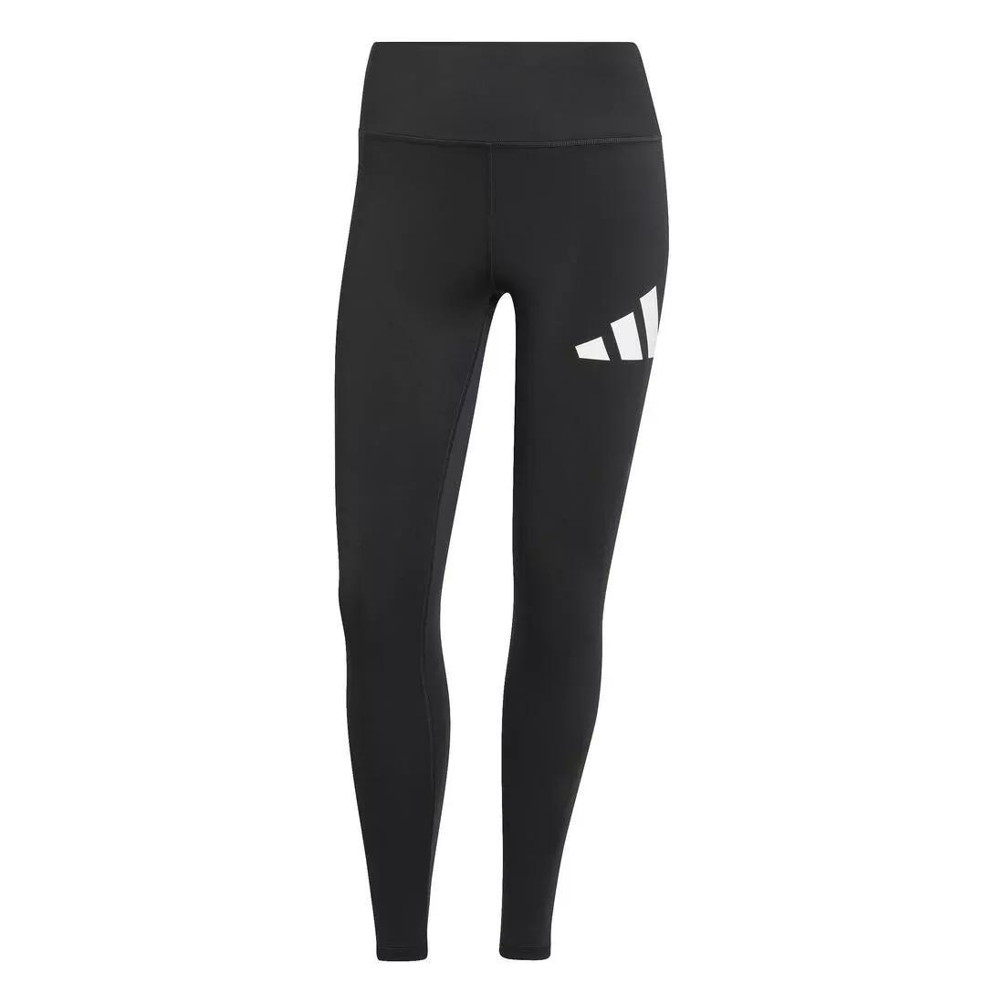 Train Essentials Big Logo Full-Length Leggings, Black, No Color, large image number 6
