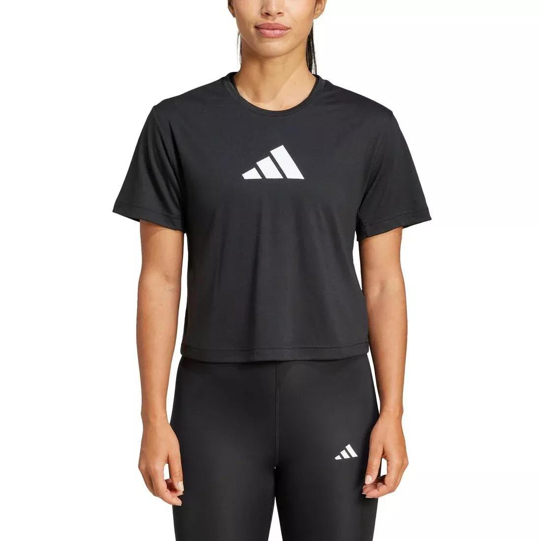 Train Essentials Big Logo Performance Training T-Shirt, Black, No Color, large image number 0