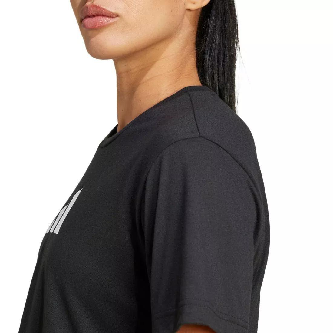 Train Essentials Big Logo Performance Training T-Shirt, Black, No Color, large image number 3