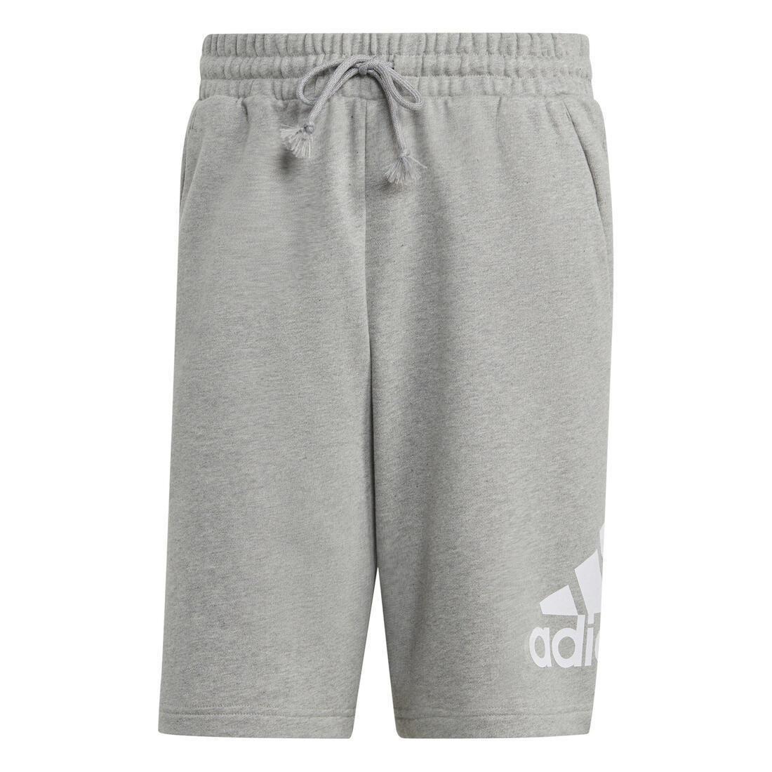 Essentials Big Logo French Terry Shorts, Grey, No Color, large image number 0