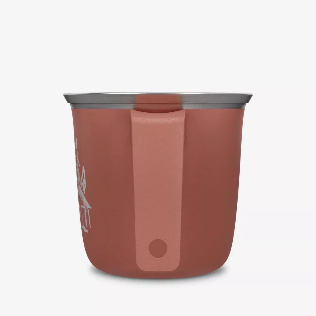 0.3L Stainless Steel Cup - 500 For Camping And Hiking, Brown, No Color, large image number 9