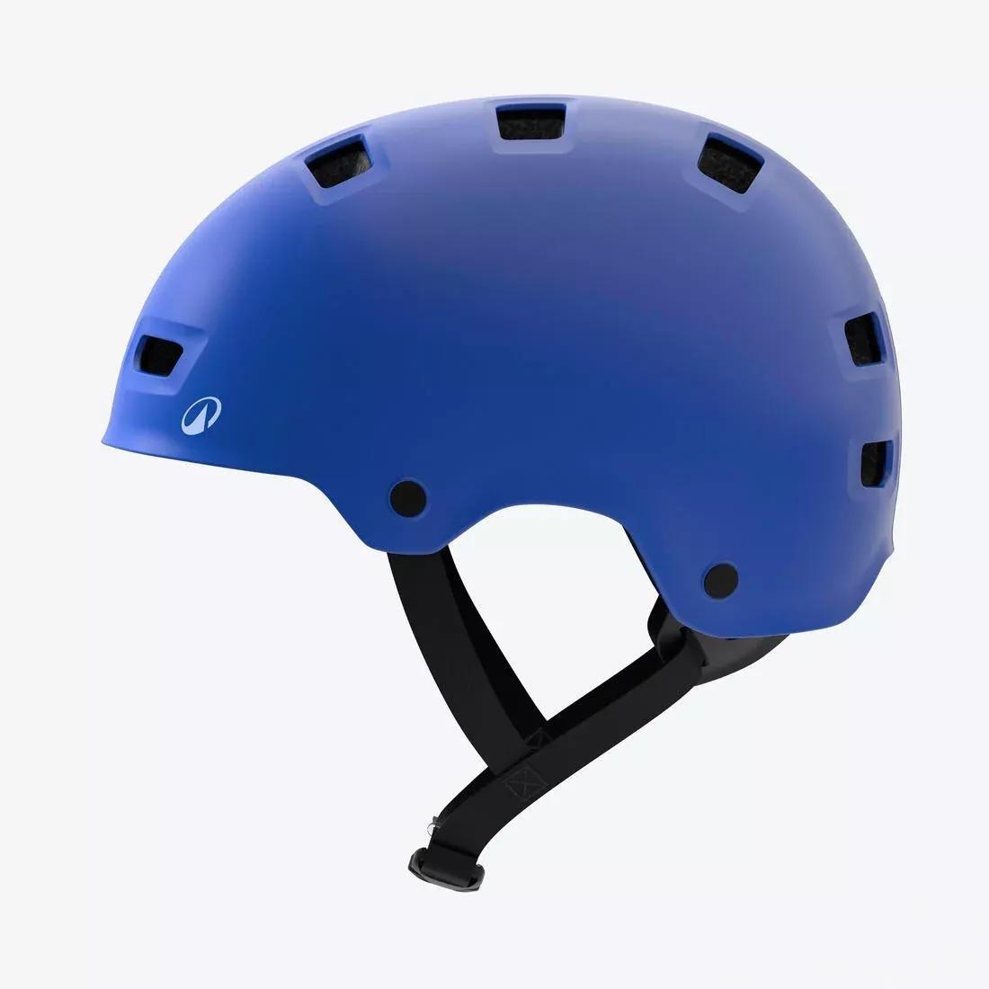 Kids Unisex Round Bicycle Helmet 47-59 cm, Move 500, Blue, No Color, large image number 3