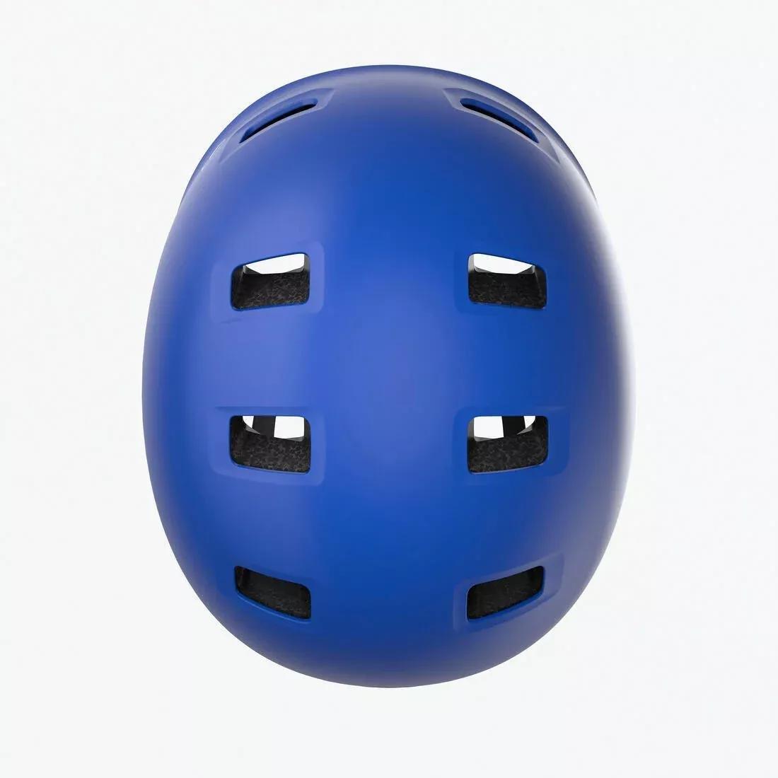 Kids Unisex Round Bicycle Helmet 47-59 cm, Move 500, Blue, No Color, large image number 5