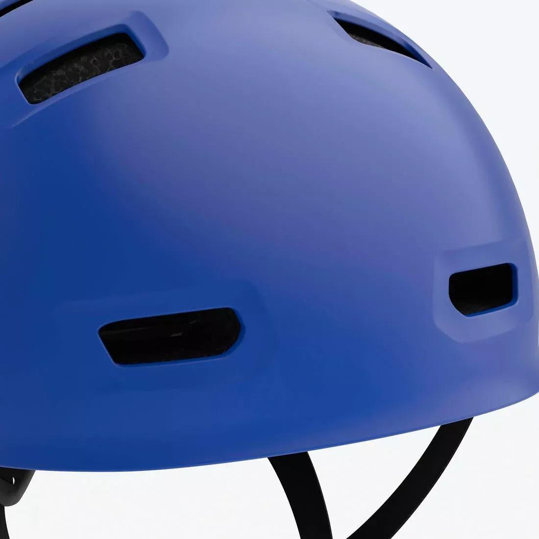 Kids Unisex Round Bicycle Helmet 47-59 cm, Move 500, Blue, No Color, large image number 7