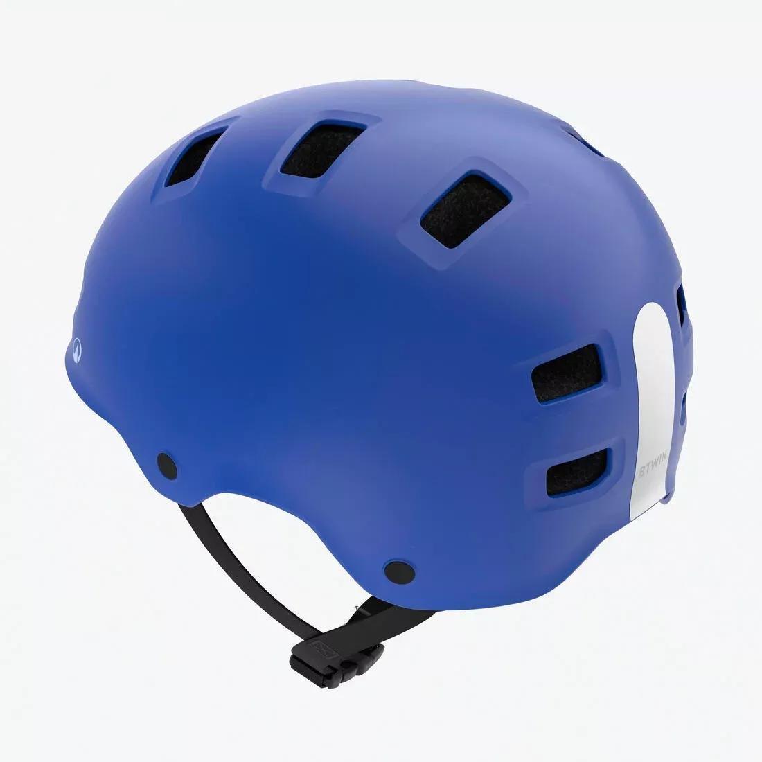 Kids Unisex Round Bicycle Helmet 47-59 cm, Move 500, Blue, No Color, large image number 9