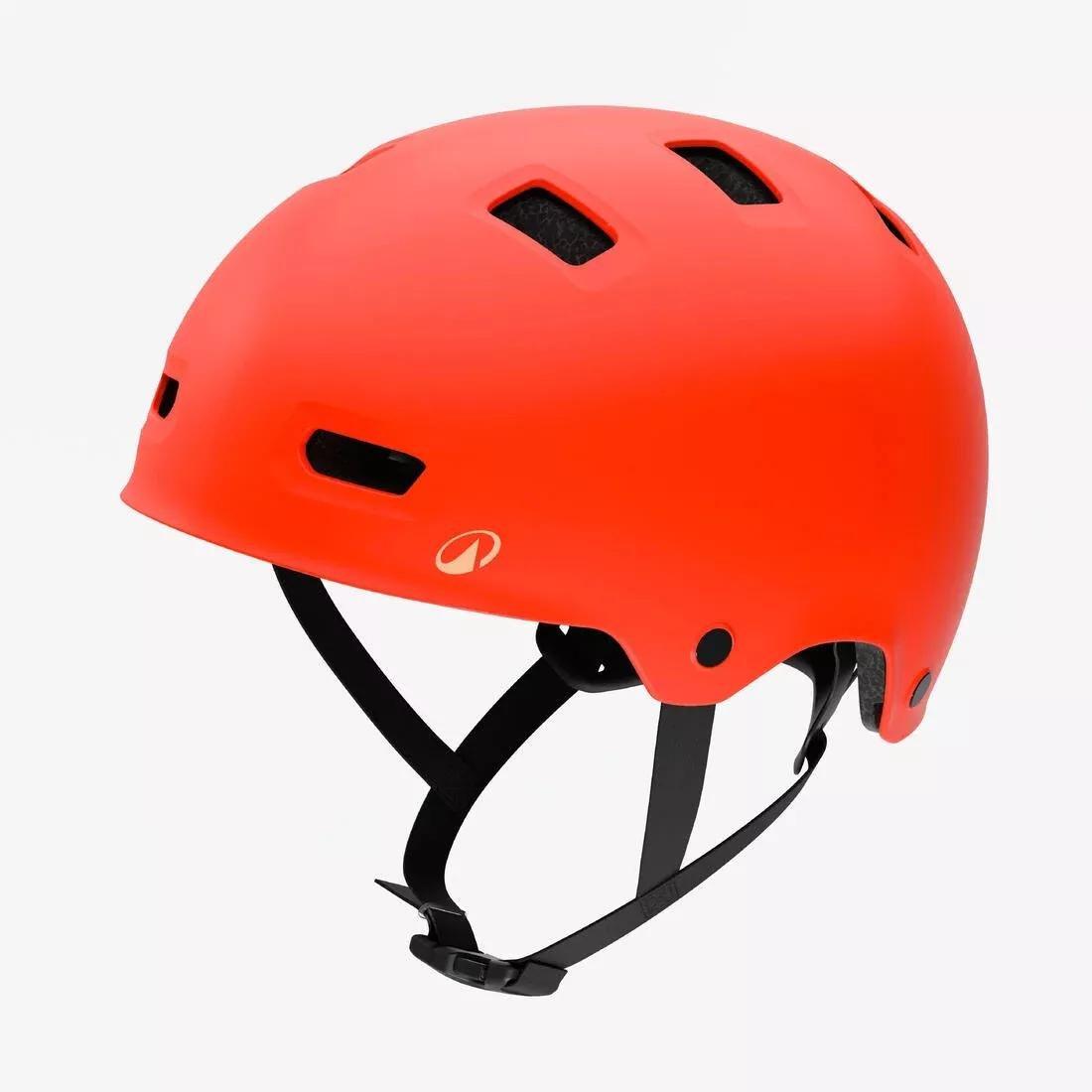 Kids Round Bicycle Helmet 47-59 cm - Move 500, Red, No Color, large image number 1