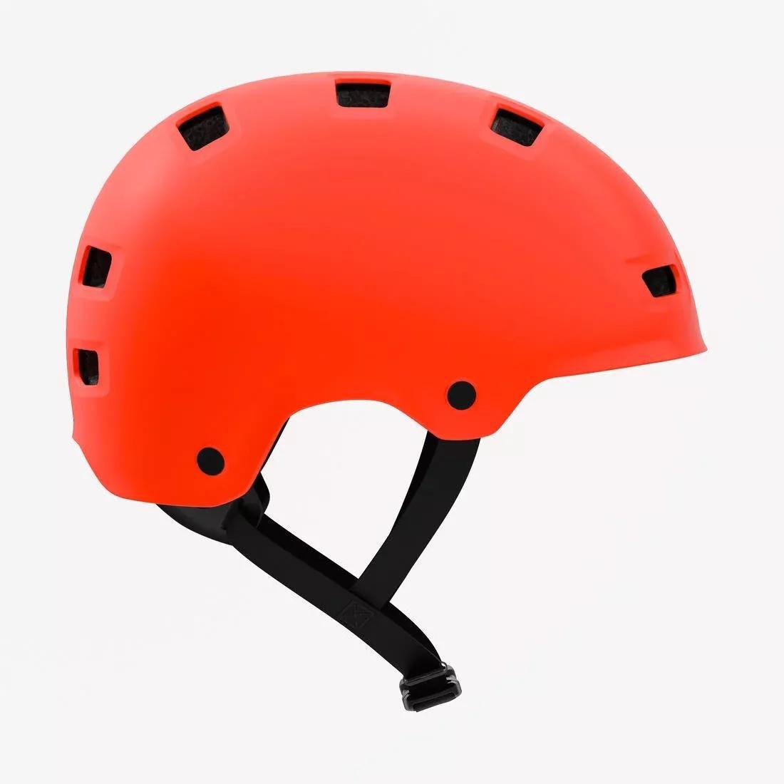 Kids Round Bicycle Helmet 47-59 cm - Move 500, Red, No Color, large image number 2