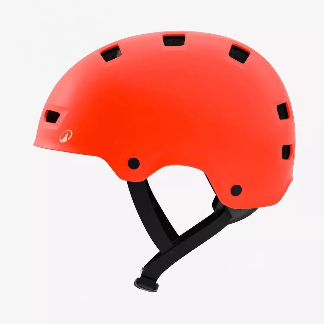 Kids Round Bicycle Helmet 47-59 cm - Move 500, Red, No Color, large image number 3