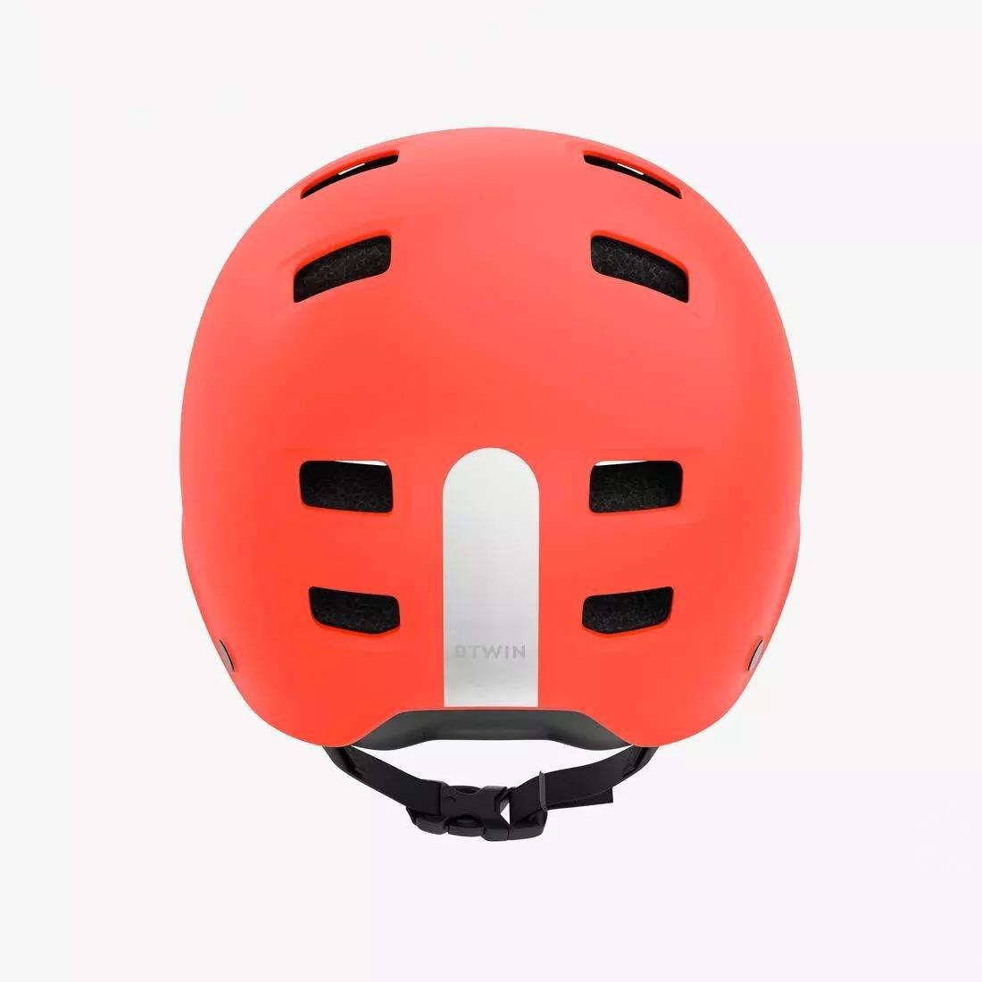 Kids Round Bicycle Helmet 47-59 cm - Move 500, Red, No Color, large image number 4
