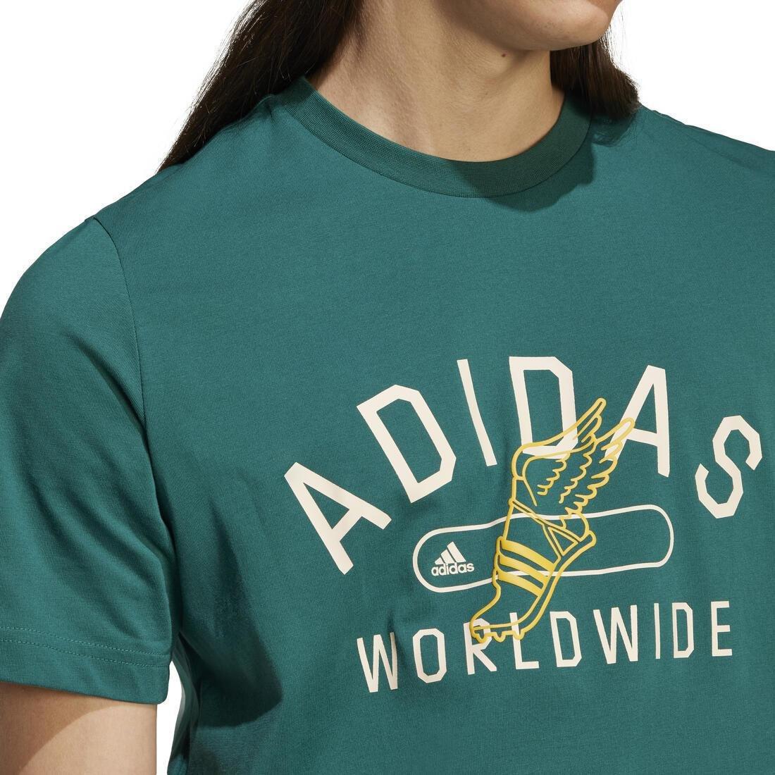 Collegiate Graphic T-shirt, Green, No Color, medium