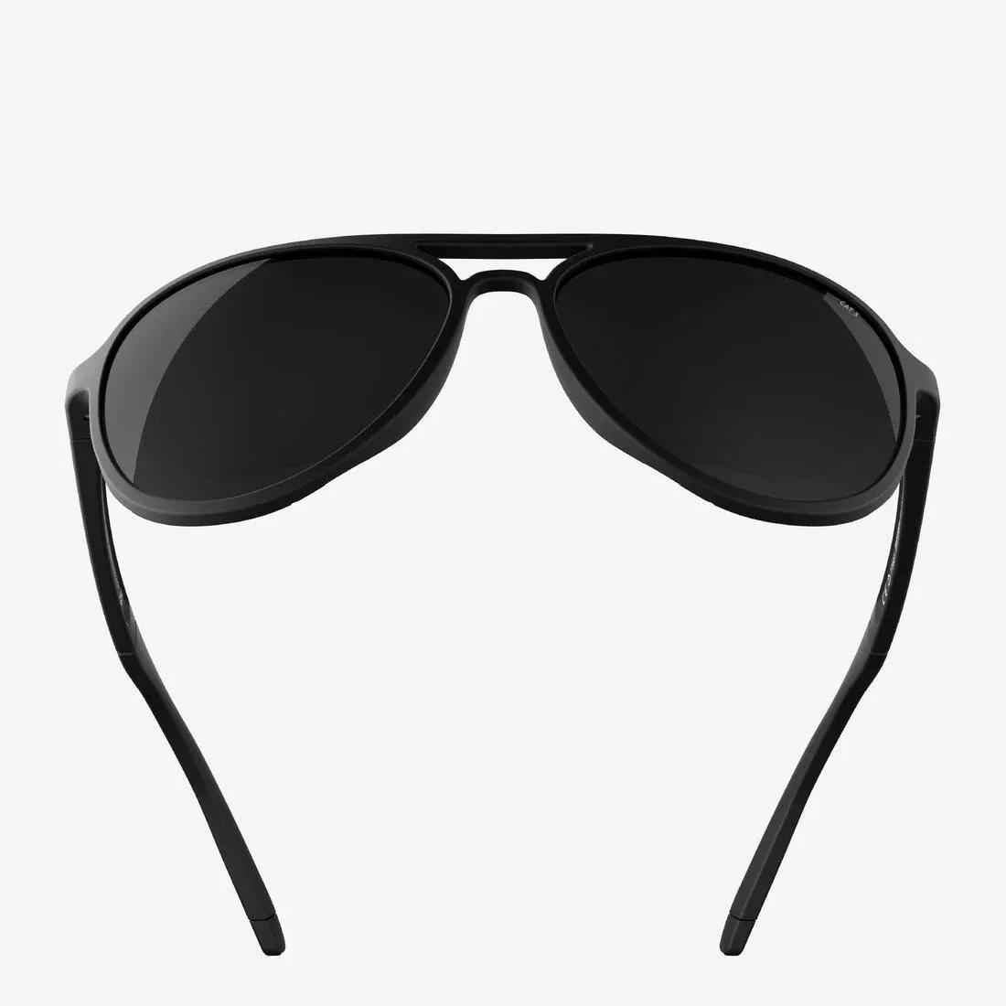 Adults Hiking Sunglasses - MH120A - Category 3, Black, No Color, large image number 2