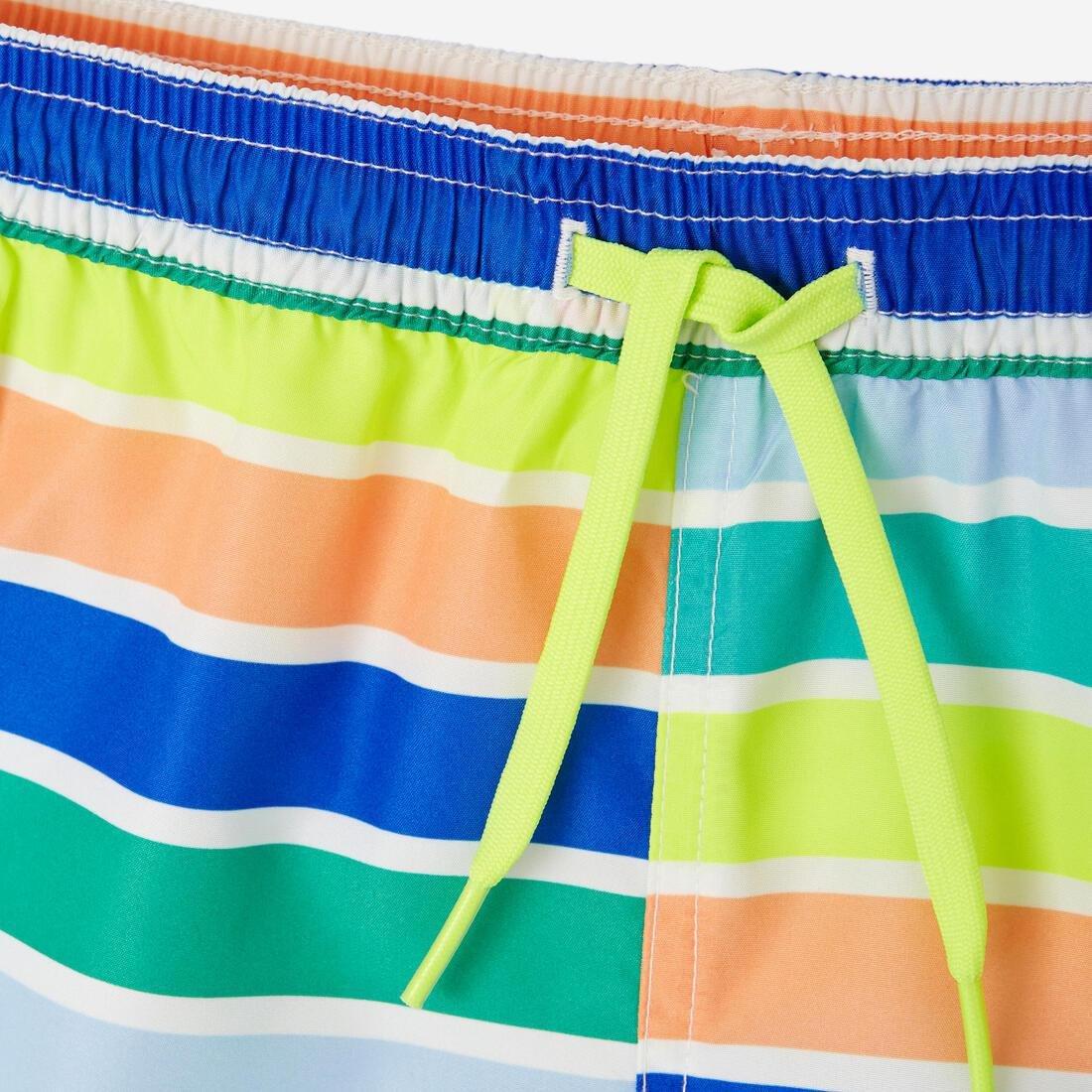 Kids Boys Swim Shorts - 100 Banana, Green, No Color, large image number 5