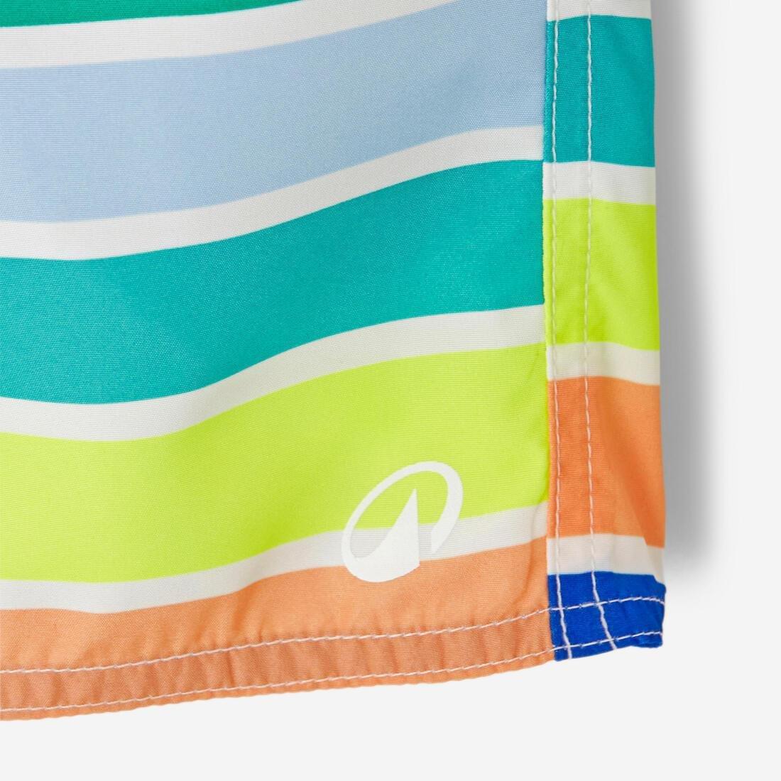 Kids Boys Swim Shorts - 100 Banana, Green, No Color, large image number 6