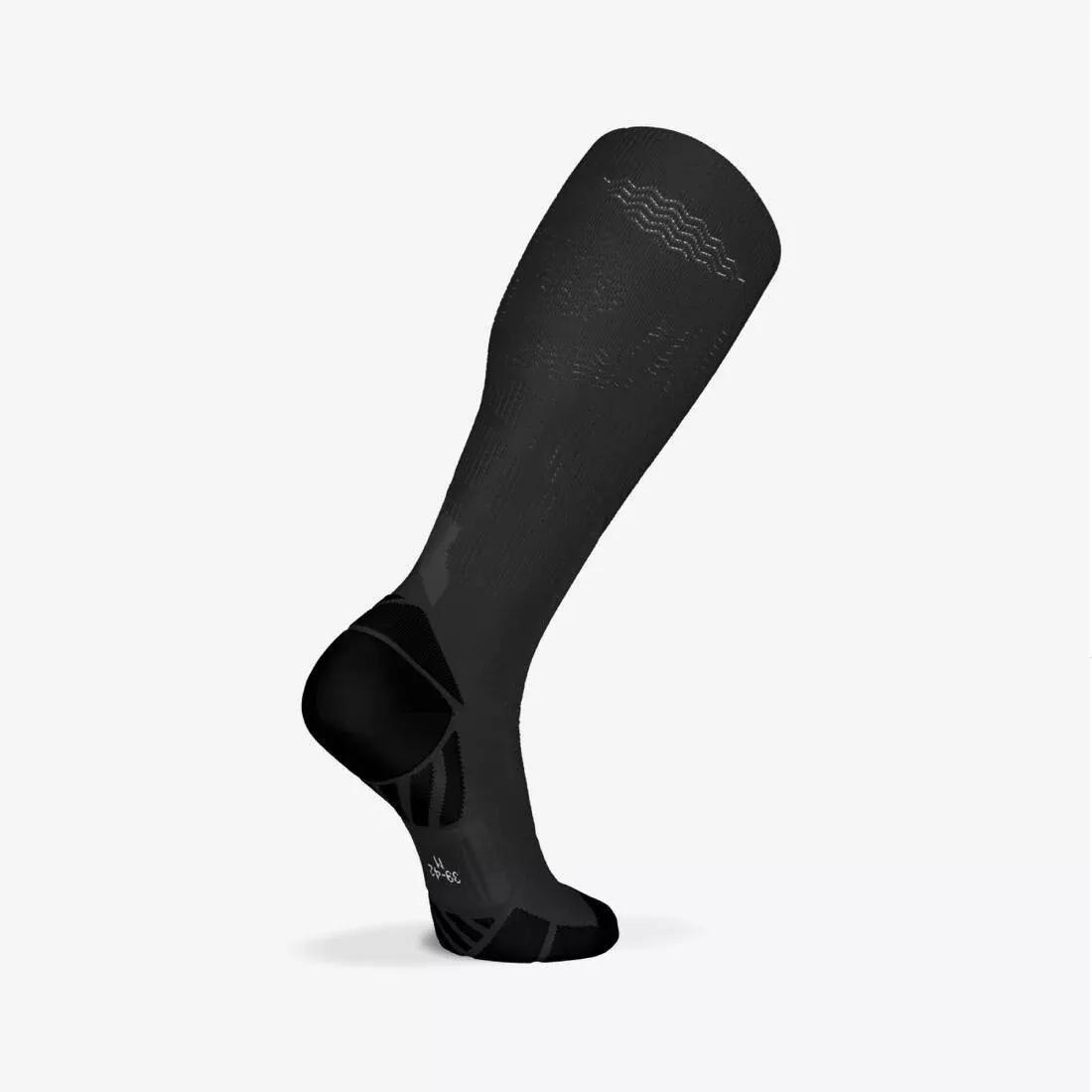 Running compression socks - KIPRUN 900, Beige, No Color, large image number 0