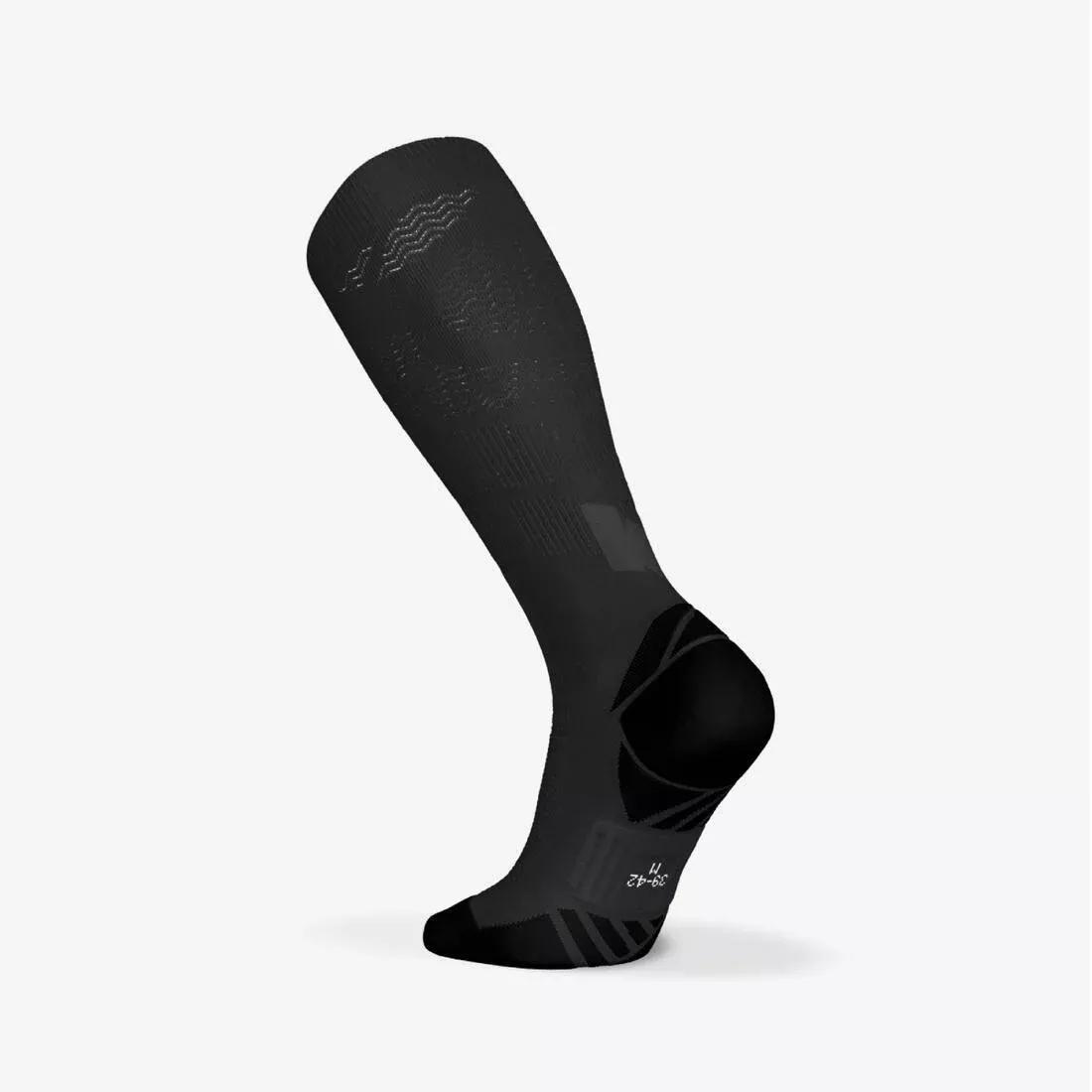 Running compression socks - KIPRUN 900, Beige, No Color, large image number 4