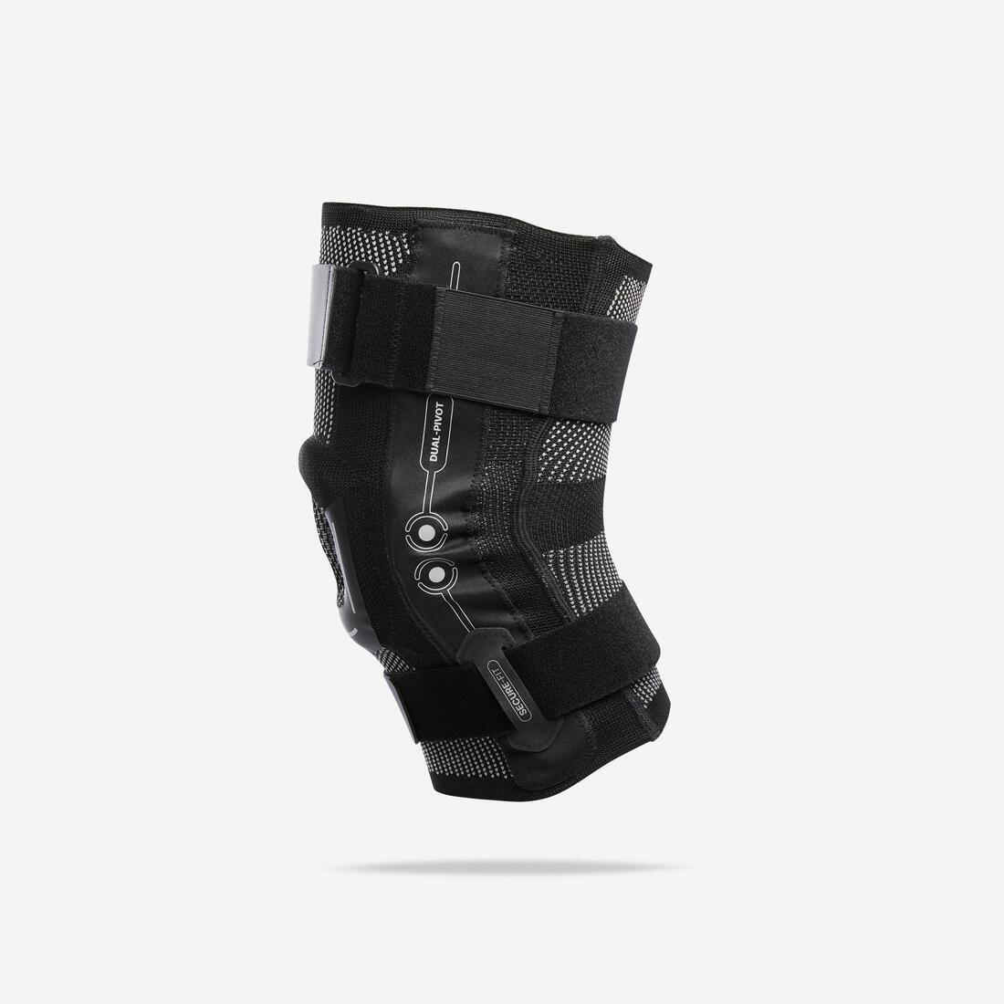 Level 3 Right or Left Knee Support, Black, No Color, large image number 7