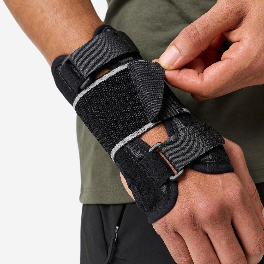 Level 5 Right Or Left Wrist Support, Black, No Color, large image number 5