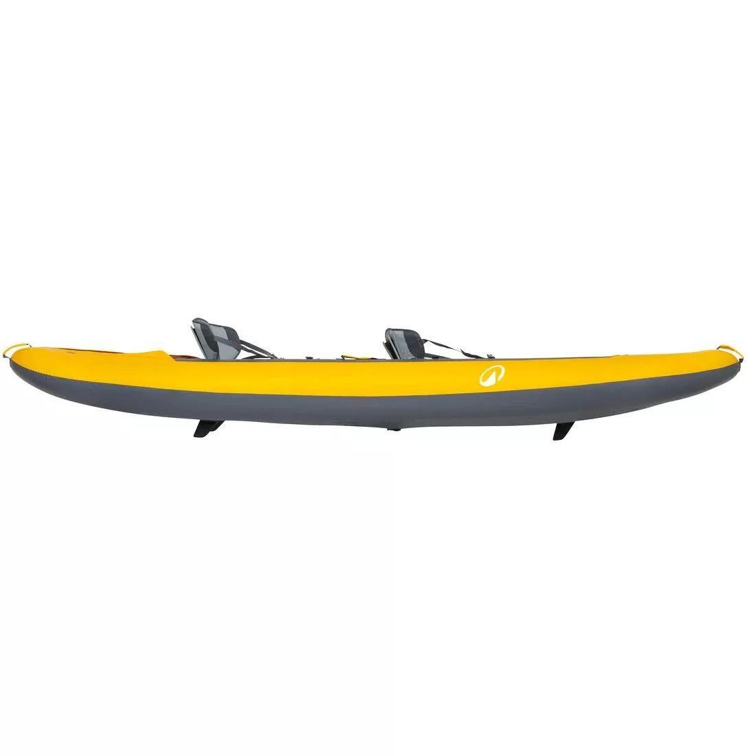 2-Person Inflatable Canoe/Kayak Tribord - 100+, Orange, No Color, large image number 5