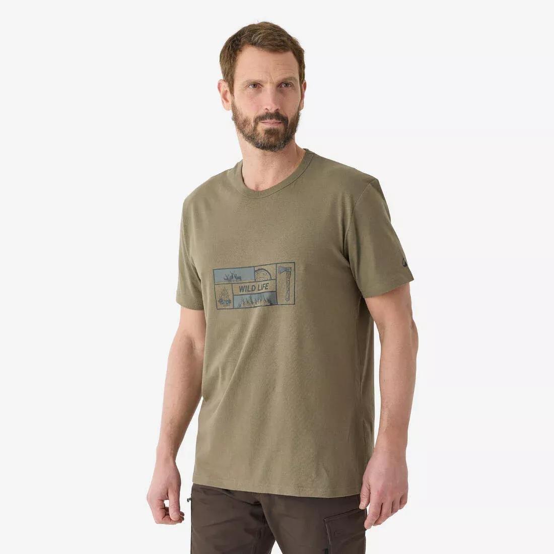 Cotton t-shirt - 100 yukon, Brown, No Color, large image number 0