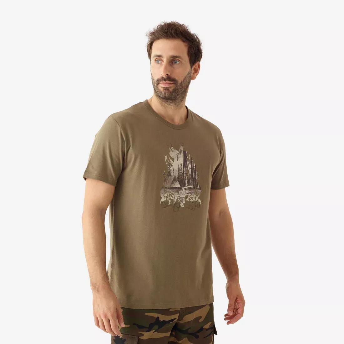 Cotton t-shirt - 100 yukon, Brown, No Color, large image number 2
