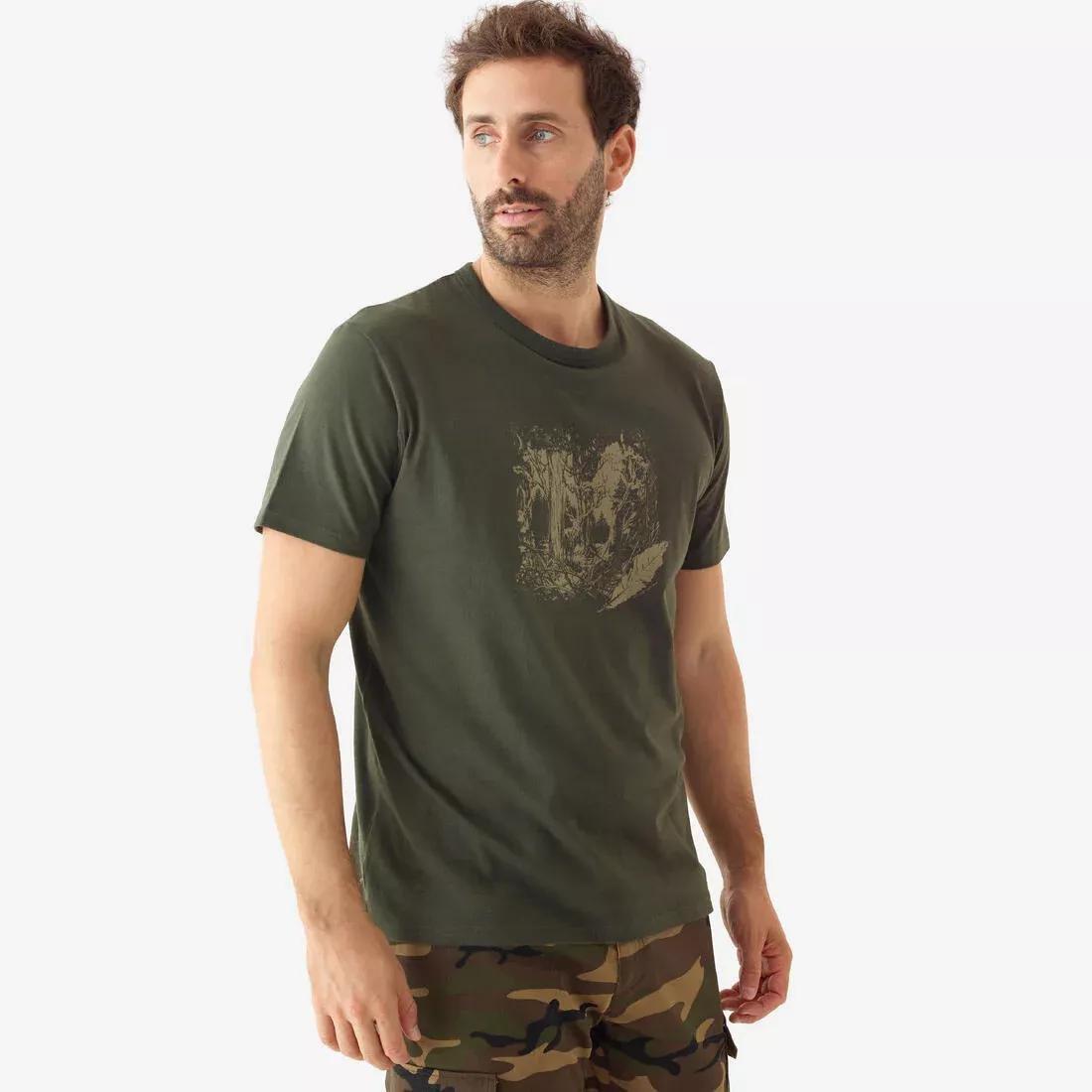 Cotton t-shirt - 100 yukon, Brown, No Color, large image number 3