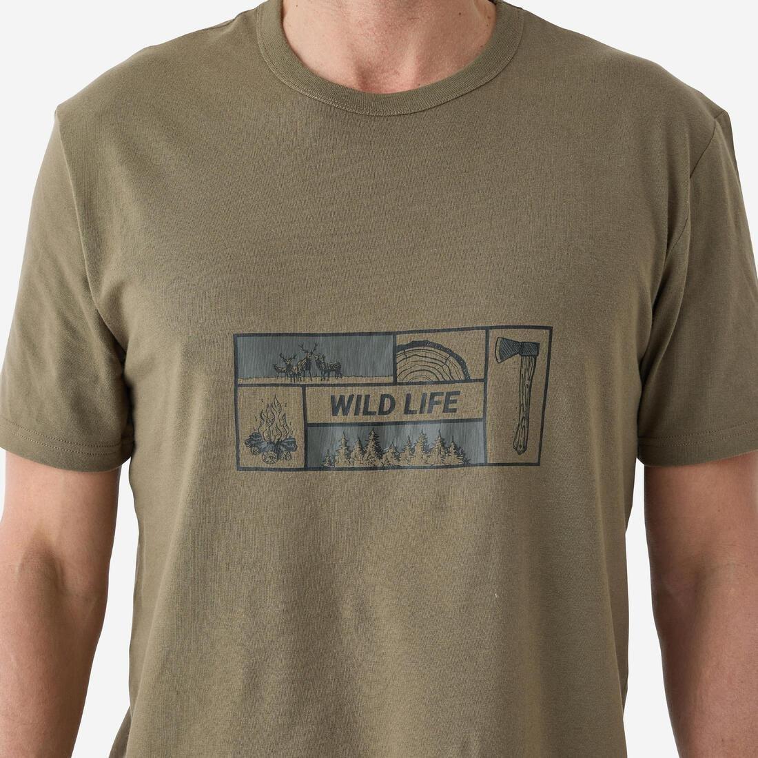 Cotton t-shirt - 100 yukon, Brown, No Color, large image number 9