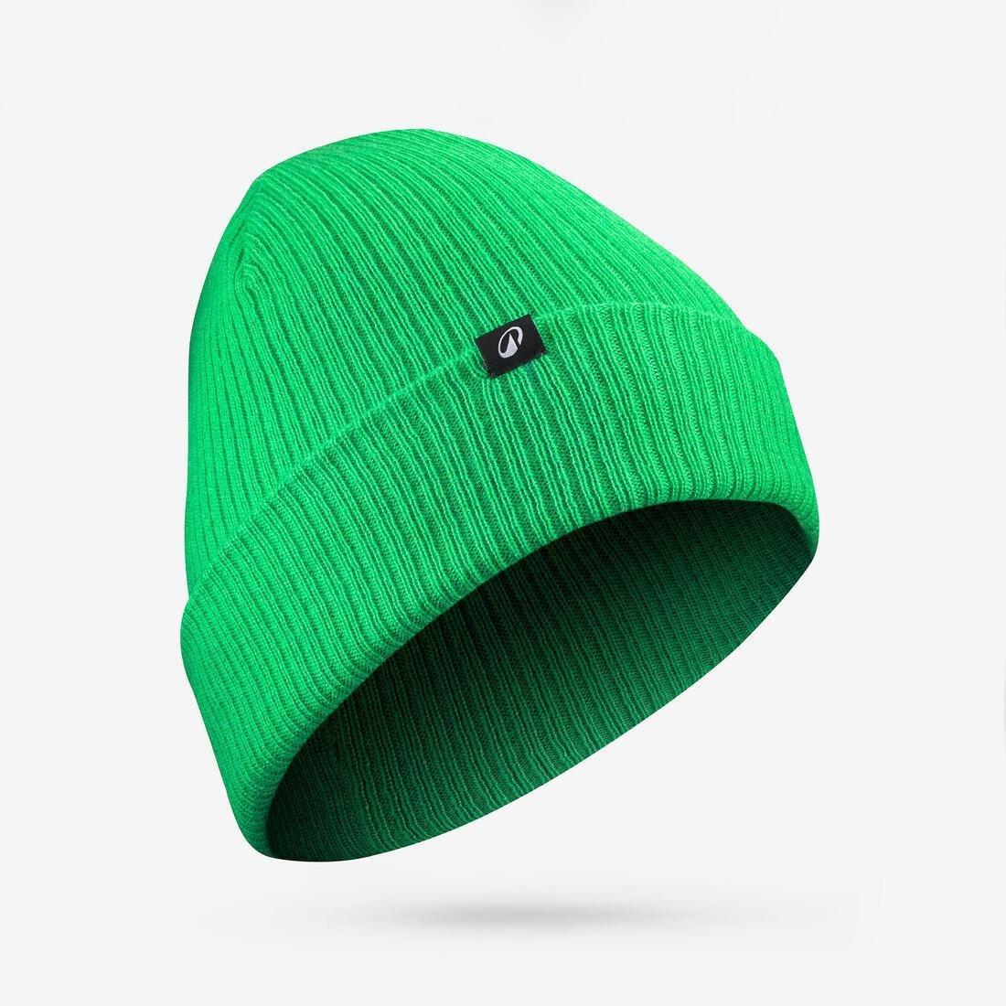 WEDZE--BEANIE FISHERMAN 500 JR GREEN, No Color, large image number 1