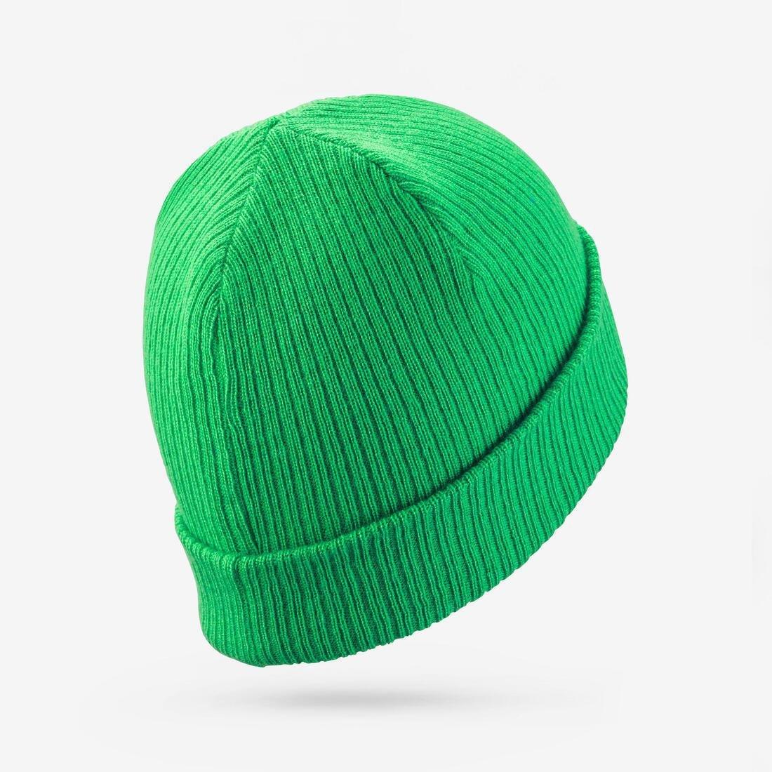 WEDZE--BEANIE FISHERMAN 500 JR GREEN, No Color, large image number 3