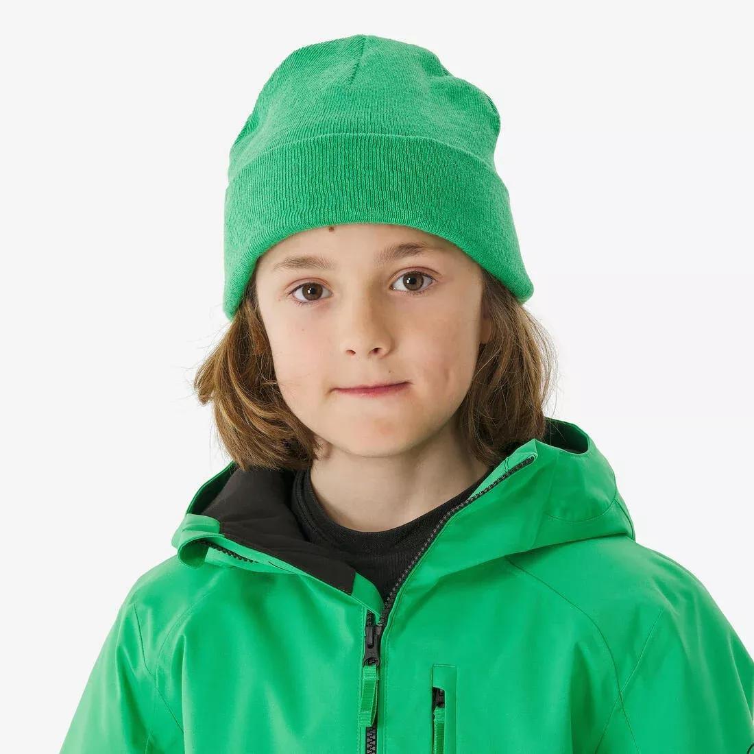 WEDZE--BEANIE FISHERMAN 500 JR GREEN, No Color, large image number 5