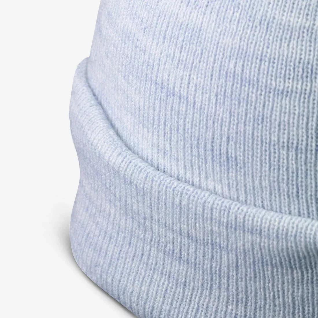 WEDZE--BEANIE FREERIDER 500 LI GHT BLUE, No Color, medium