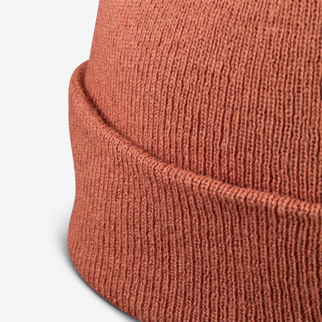 Adult long hat - FREERIDER 500, Brown, No Color, large image number 5