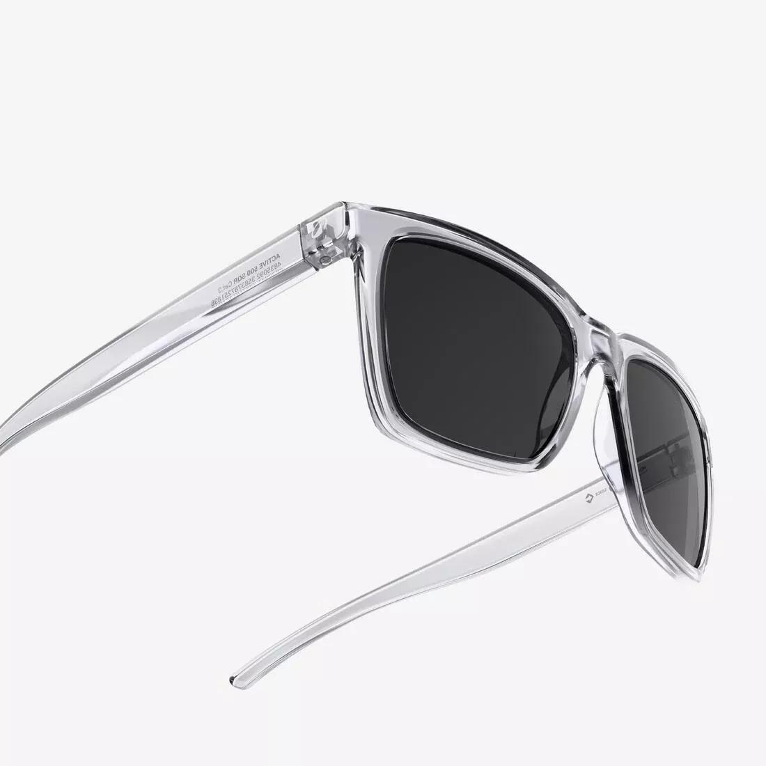 Category 3 Rectangular Sunglasses - Active 500 SQR, Blue, No Color, large image number 5
