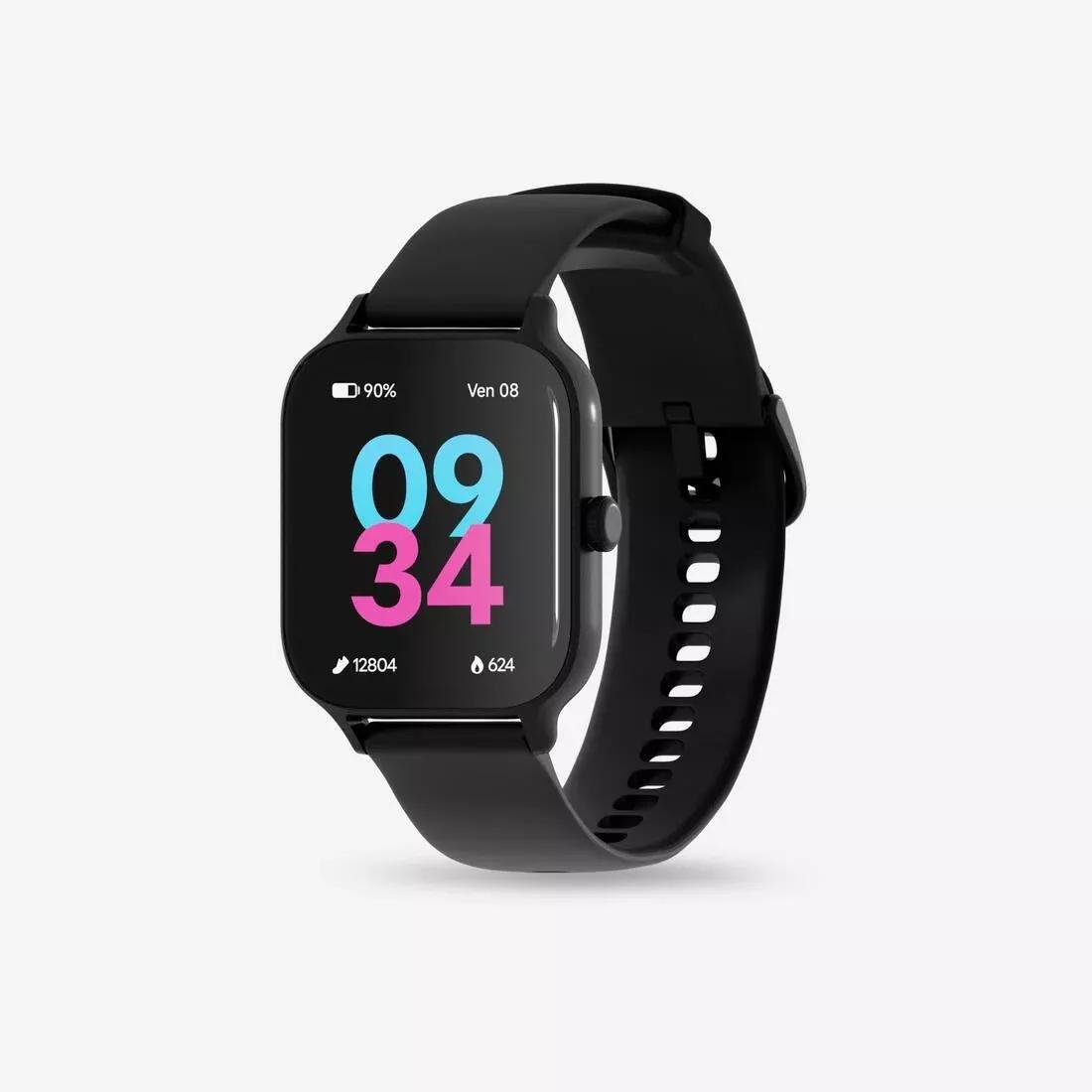 Sport Connected Watch - GPS Fit100 M, Black, No Color, large image number 3