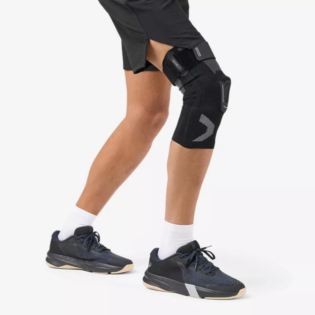 Level 2 Right Or Left Knee Support, Black, No Color, large image number 3