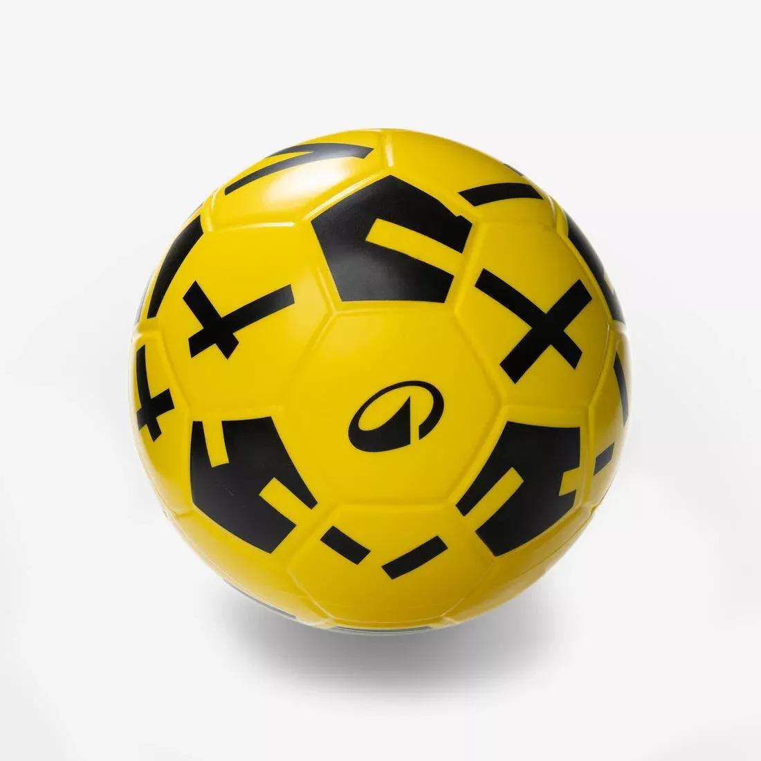 Foam Football S4 Ballground - 500, Yellow, No Color, large image number 0