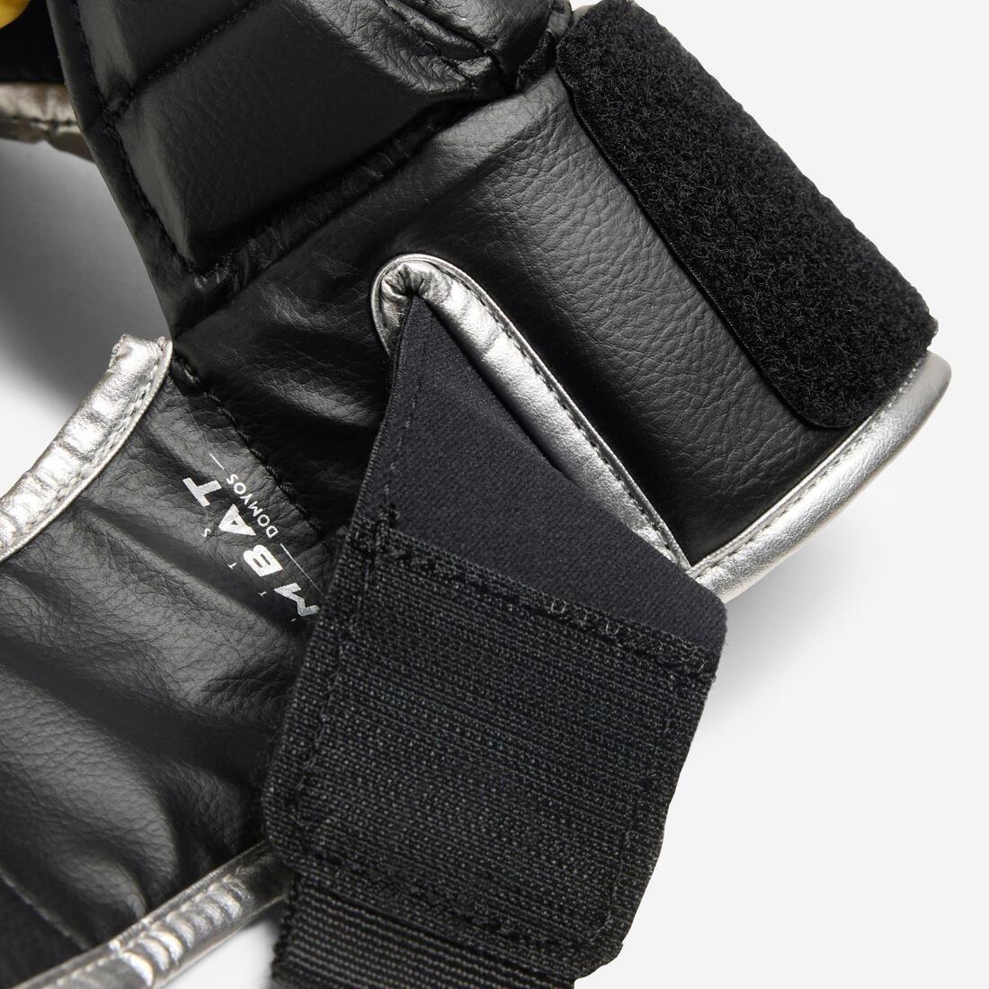 Adults MMA Gloves, Black, No Color, large image number 3