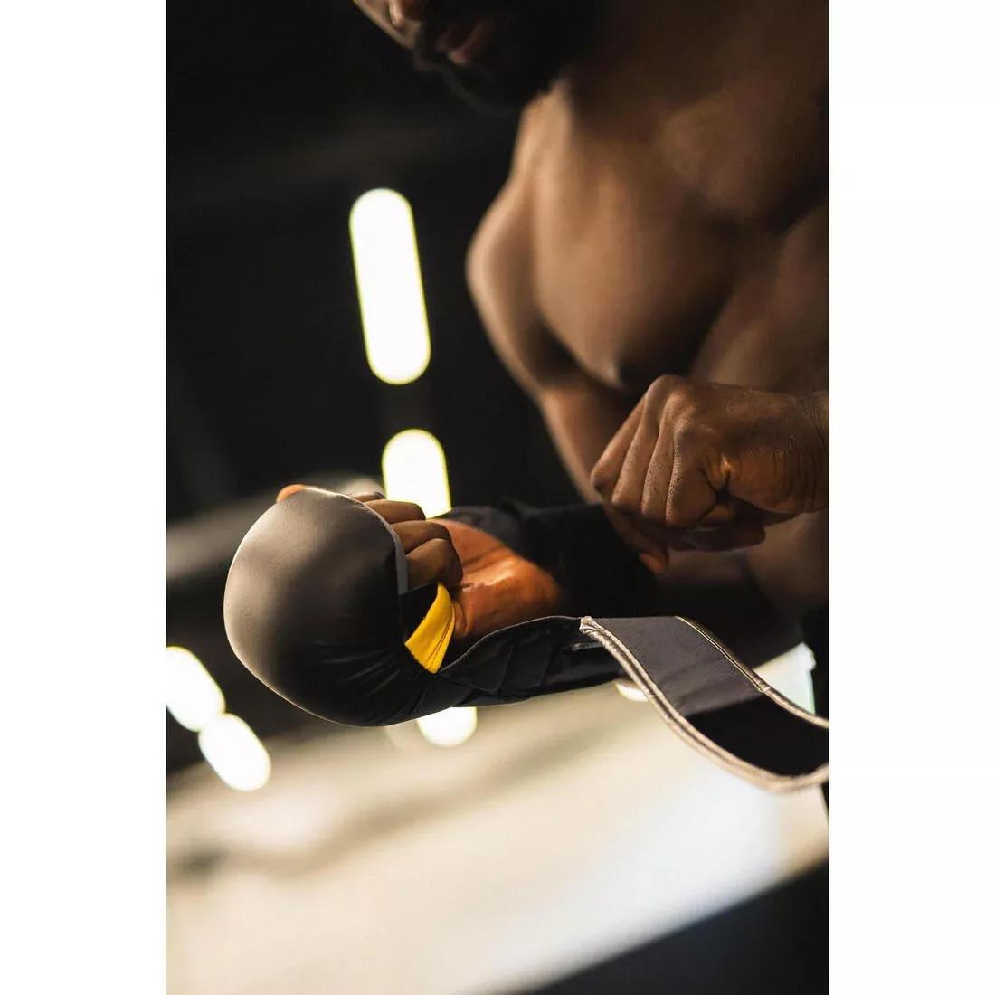 Adults MMA Gloves, Black, No Color, large image number 10