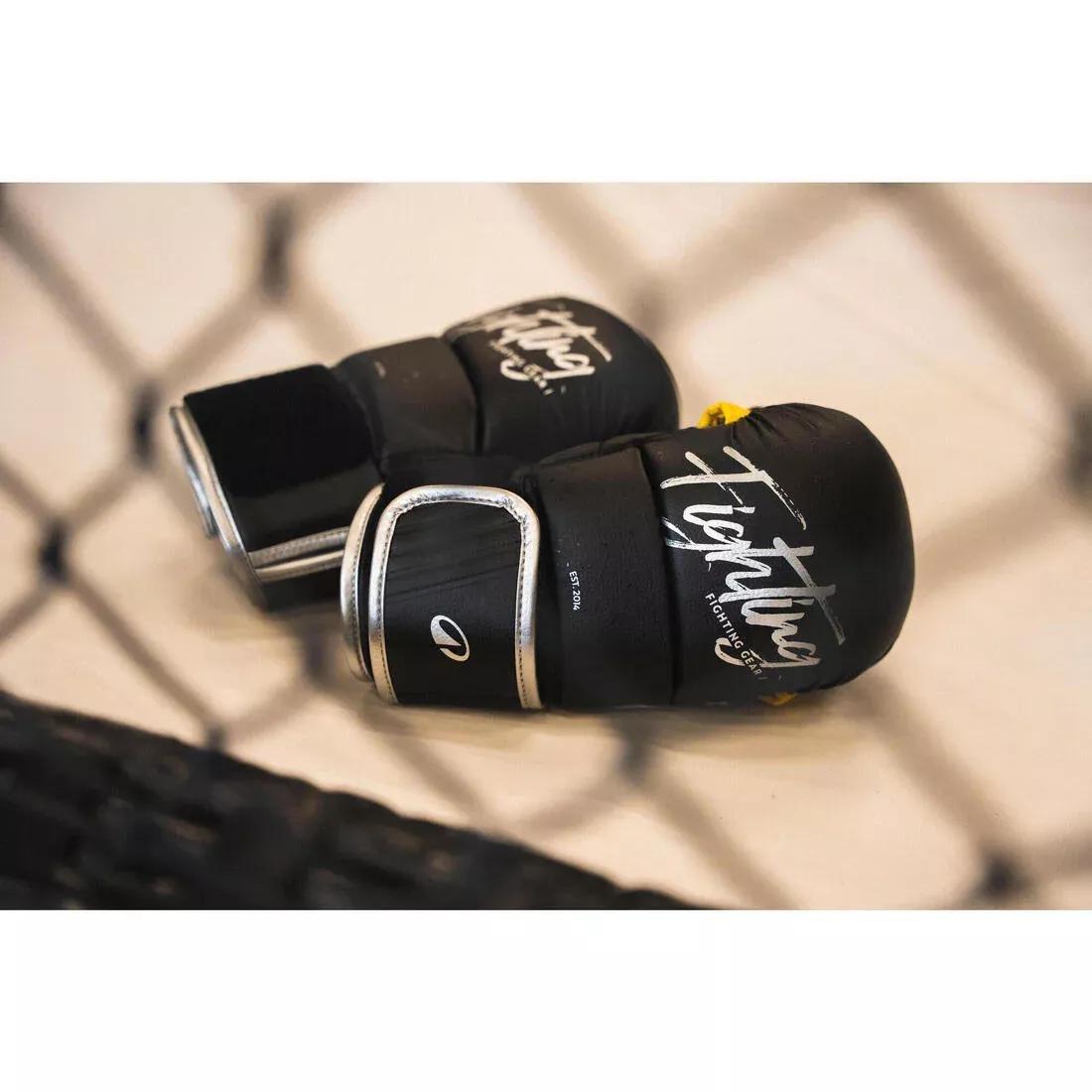 Adults MMA Gloves, Black, No Color, large image number 11