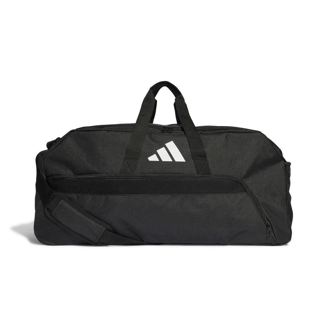 Unisex Tiro 23 League Duffel Bag Large, Black, No Color, large image number 1
