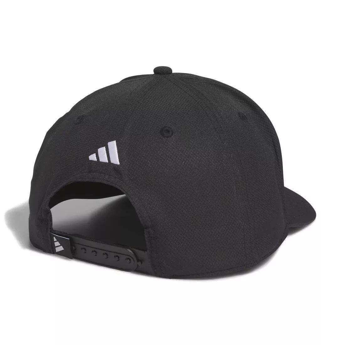 3-Stripes Tour Golf Hat, Black, No Color, large image number 1