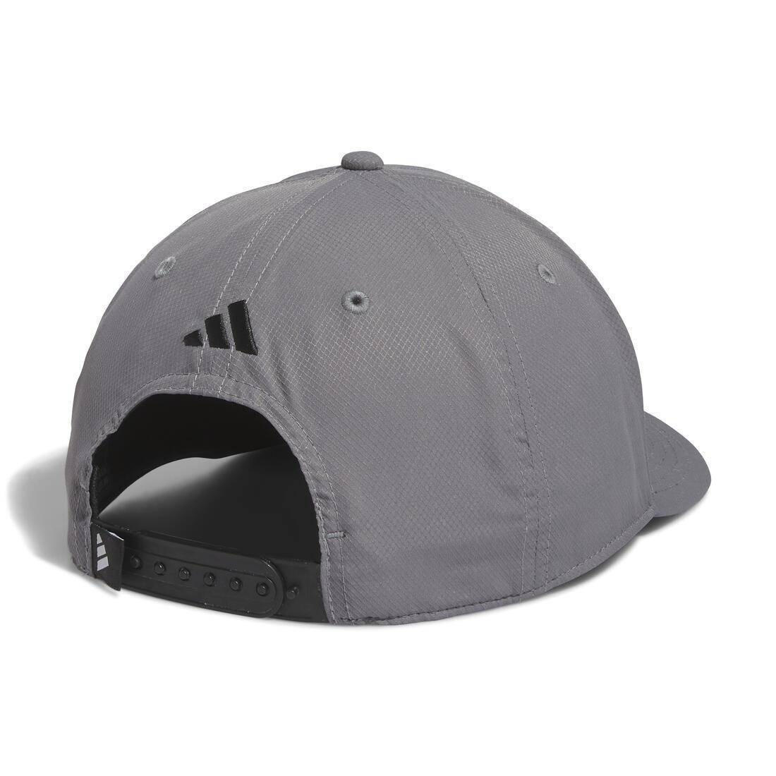 3-Stripes Tour Golf Hat, Grey, No Color, large image number 1