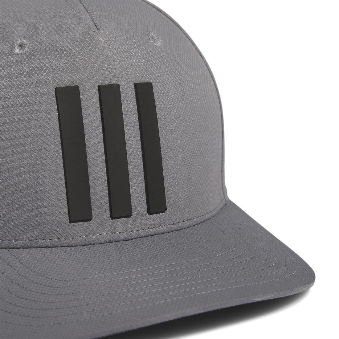 3-Stripes Tour Golf Hat, Grey, No Color, large image number 2