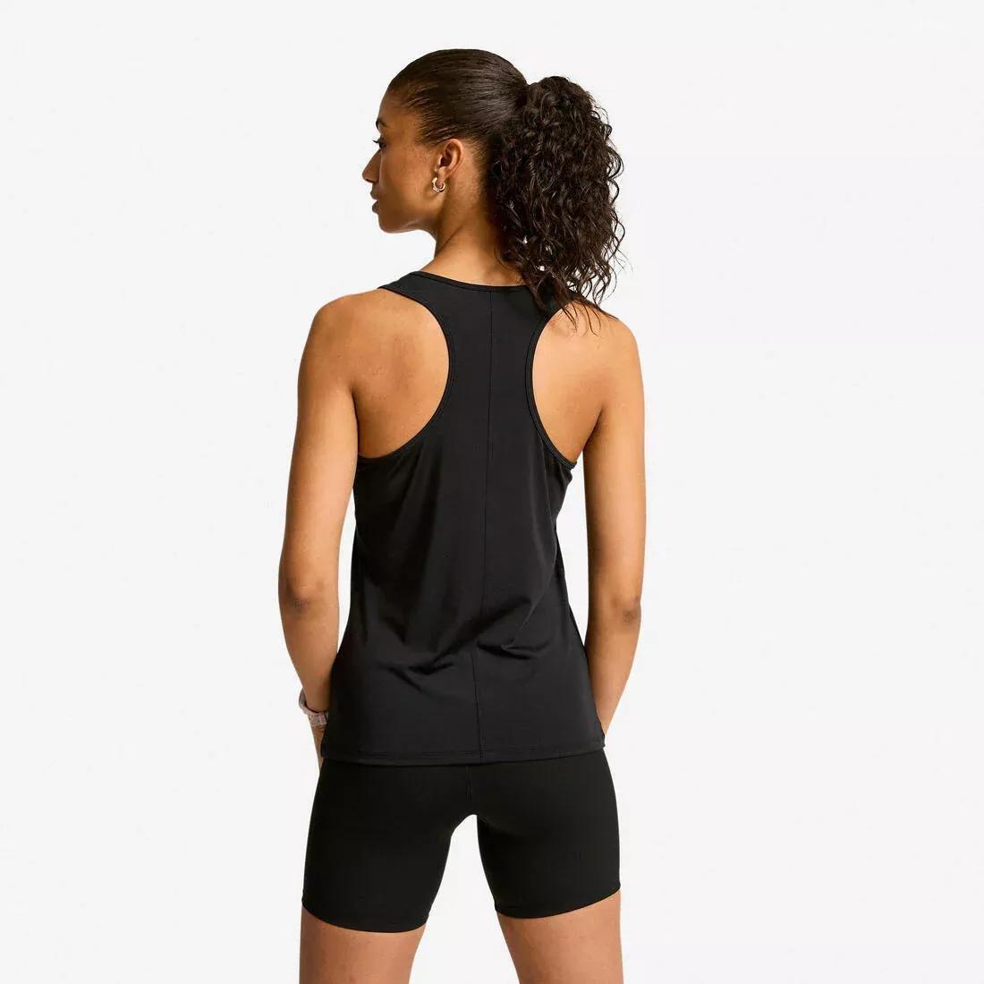 Women Tank Top - Basic, Black, No Color, large image number 2