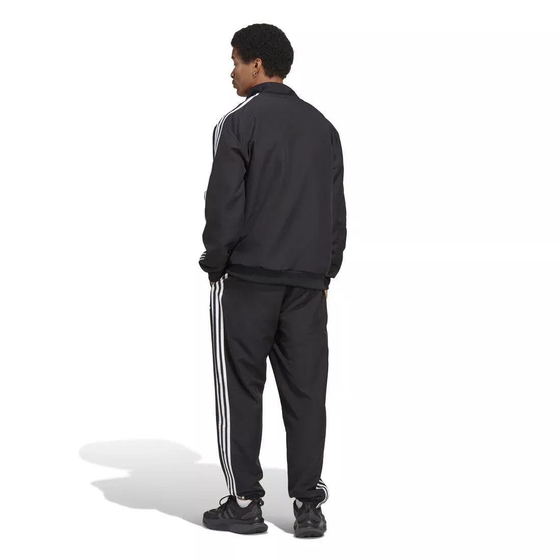 3-Stripes Woven Tracksuit, Black, No Color, large image number 2