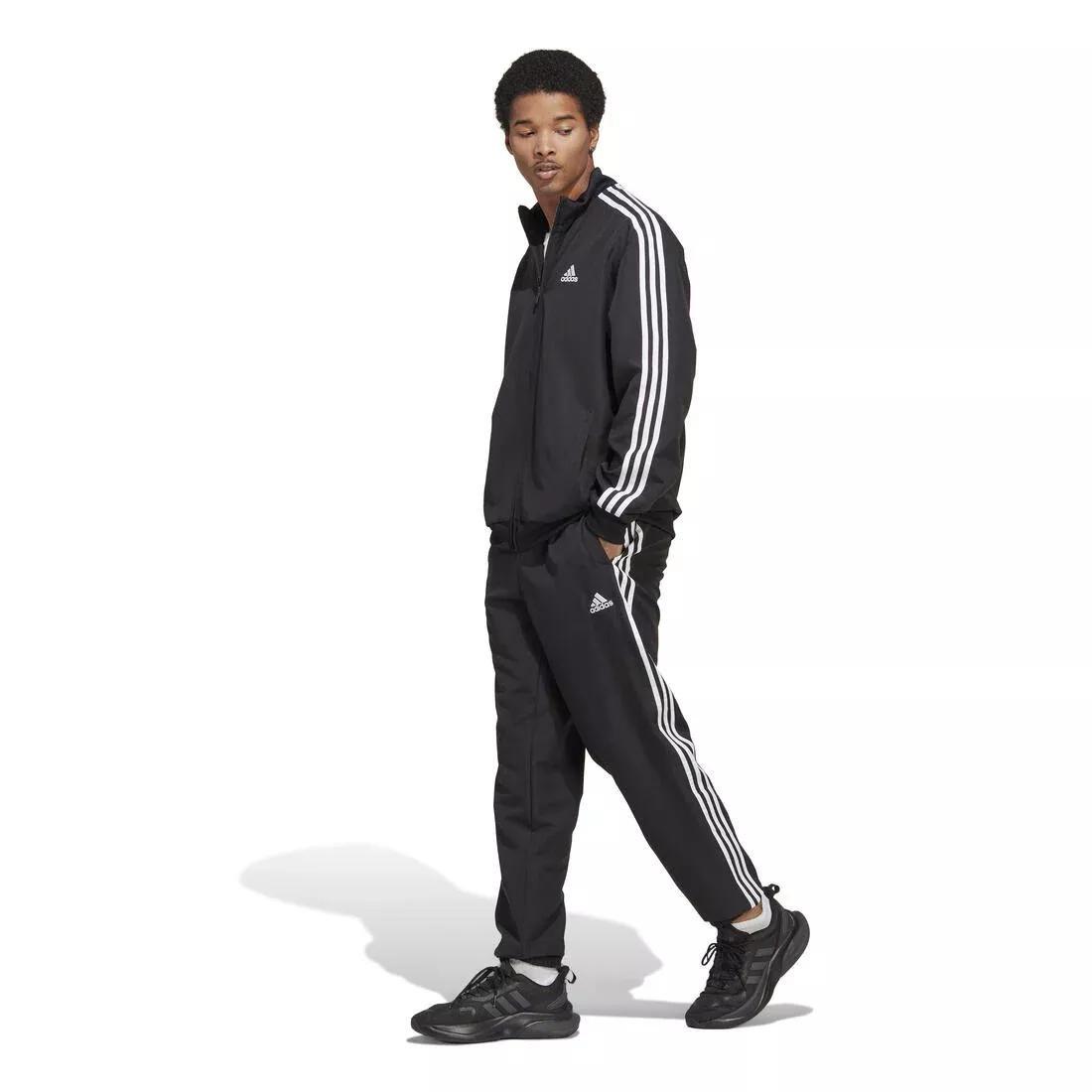 3-Stripes Woven Tracksuit, Black, No Color, large image number 5