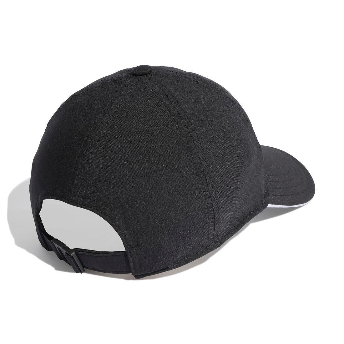 Unisex AEROREADY Training Running Baseball Cap, Black, No Color, large image number 1