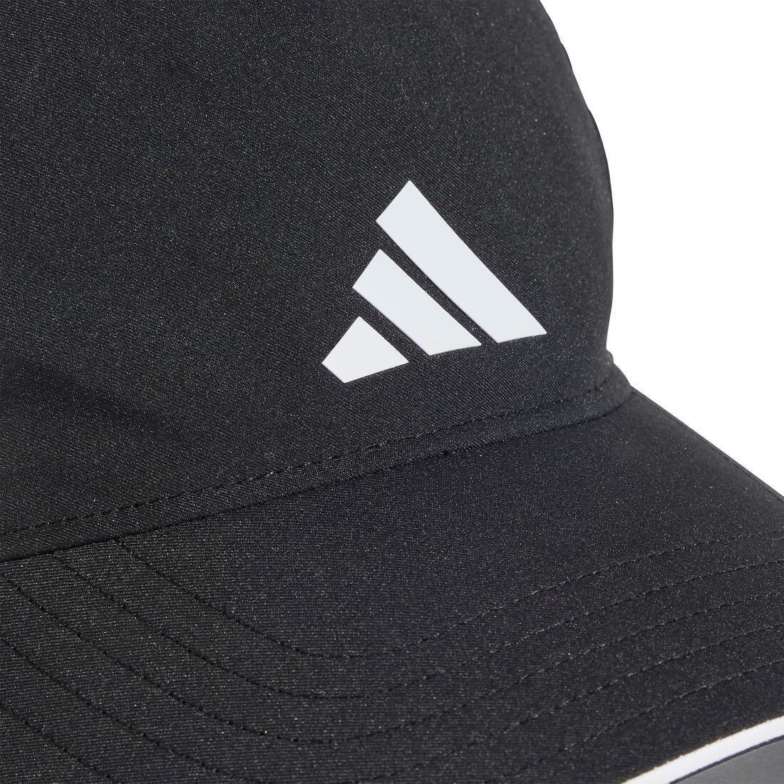 Unisex AEROREADY Training Running Baseball Cap, Black, No Color, large image number 2