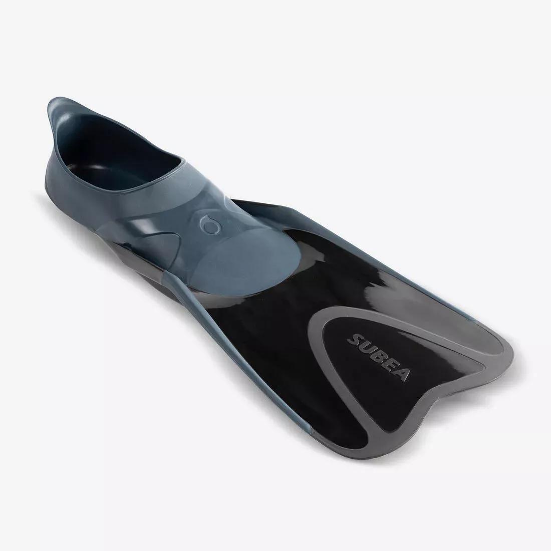 Diving and snorkelling fins - FF 100 short, No Color, medium