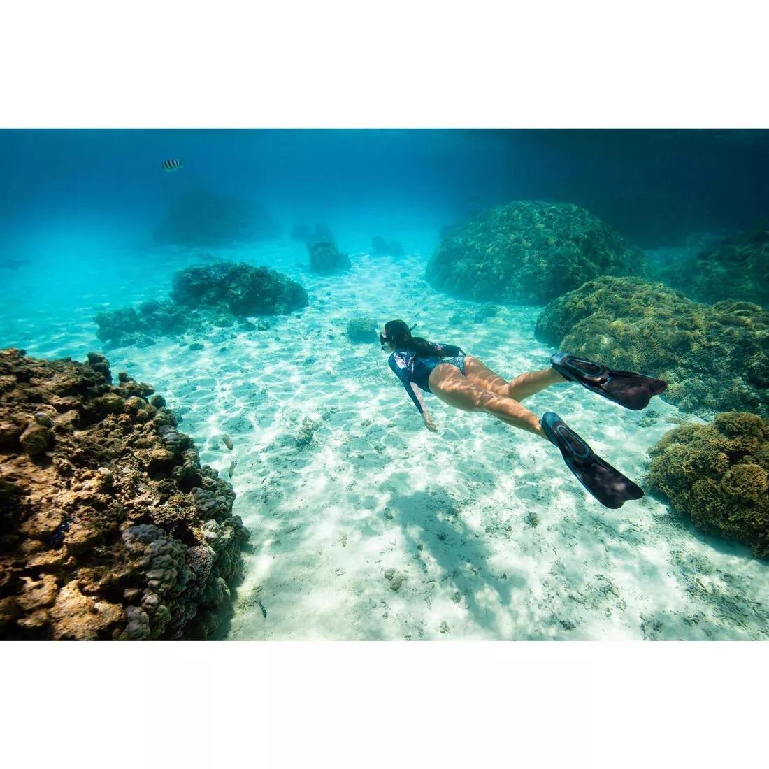 Diving and snorkelling fins - FF 100 short, No Color, large image number 9