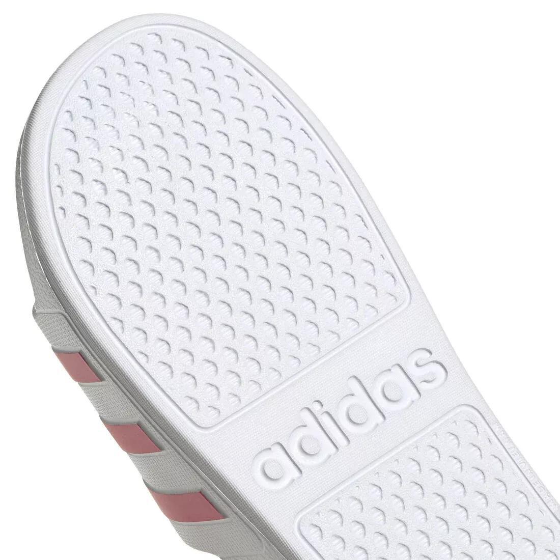 Adilette Aqua Slides, White, No Color, large image number 6